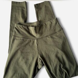 Aerie Offline Green Leggings